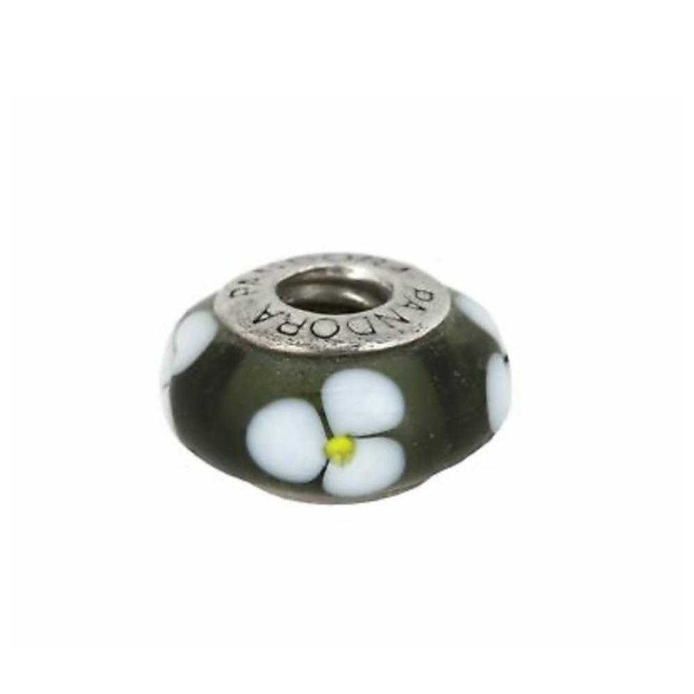 Flower Glass Pandora Charm
